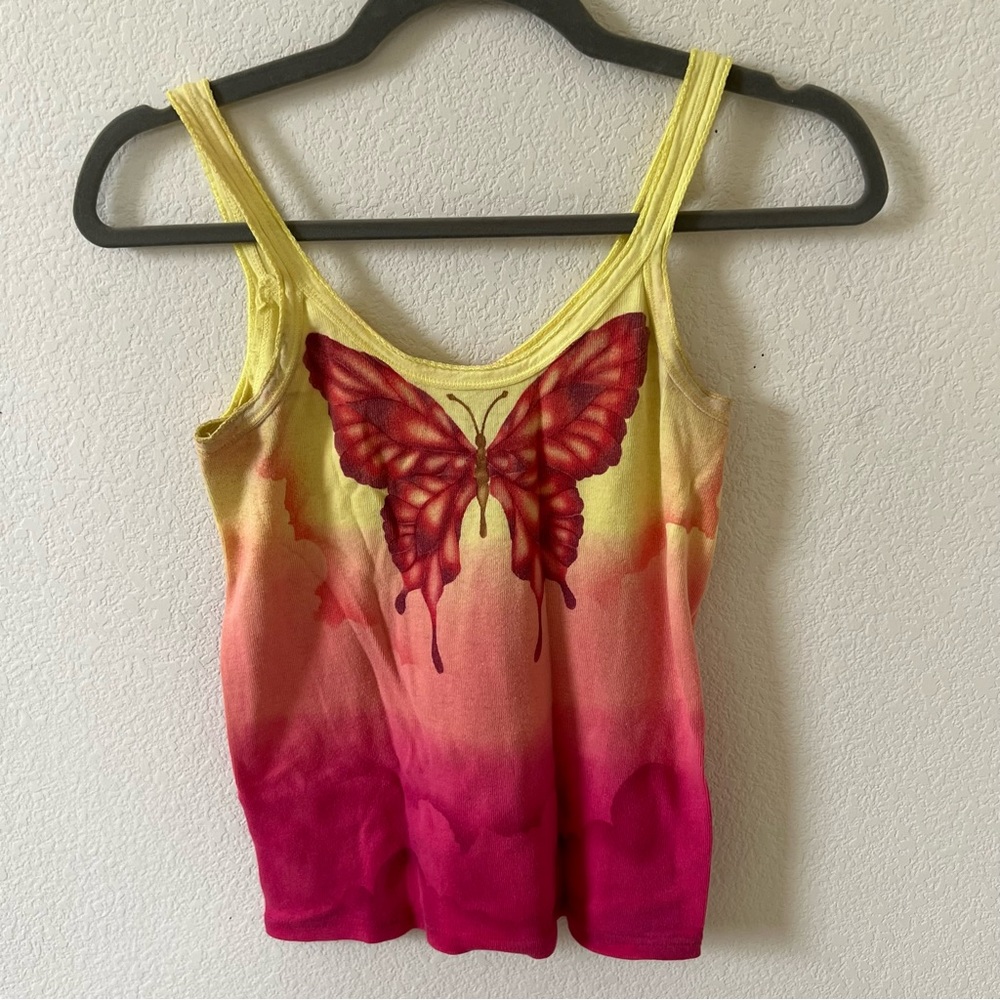 y2k butterfly tank S-M